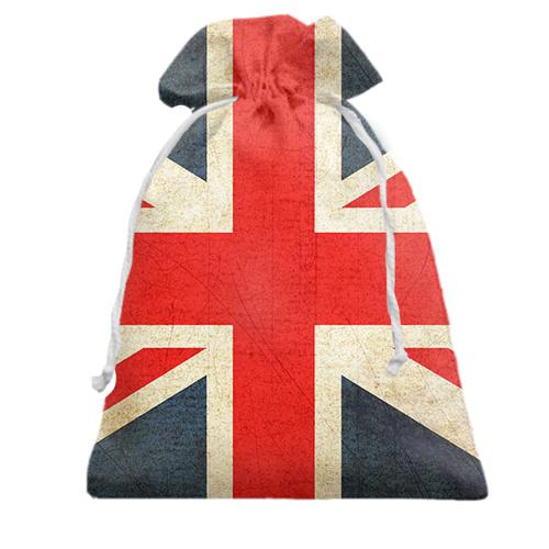 Подарочный мешочек с Британским флагом