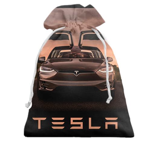 Подарочный мешочек Black Tesla