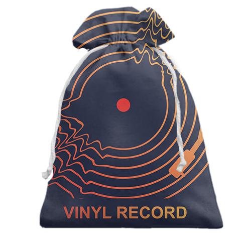 Подарунковий мішечок Vinyl record