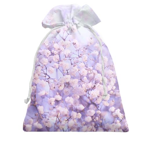 Подарунковий мішечок Cute pink flowers