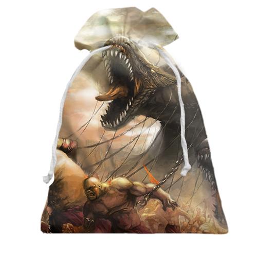 Подарочный мешочек Dinosaurs