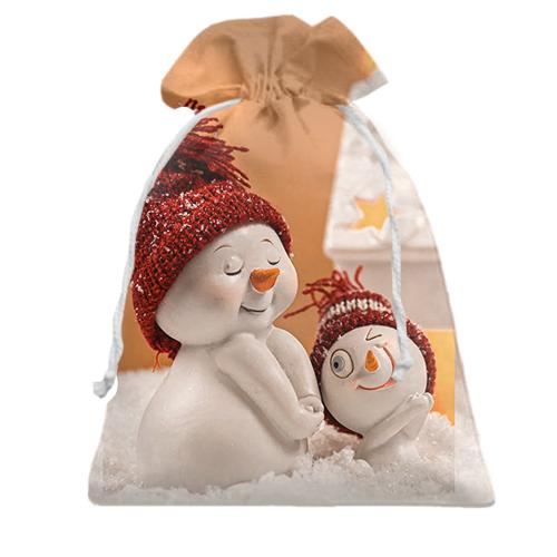 Подарунковий мішечок Christmas toy snowman
