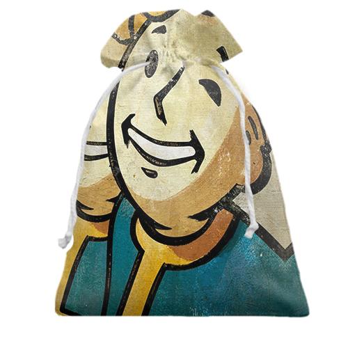 Подарочный мешочек Fallout человечки