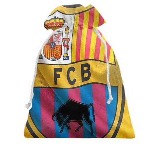 Подарочный мешочек FC - Barcelona