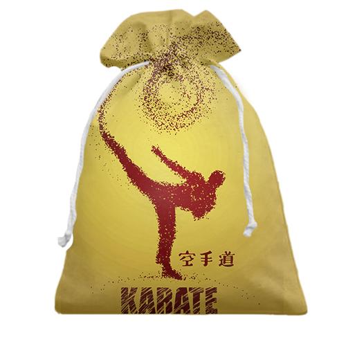 Подарочный мешочек Karate man