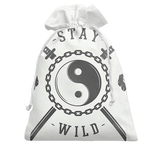 Подарочный мешочек Stay Wild