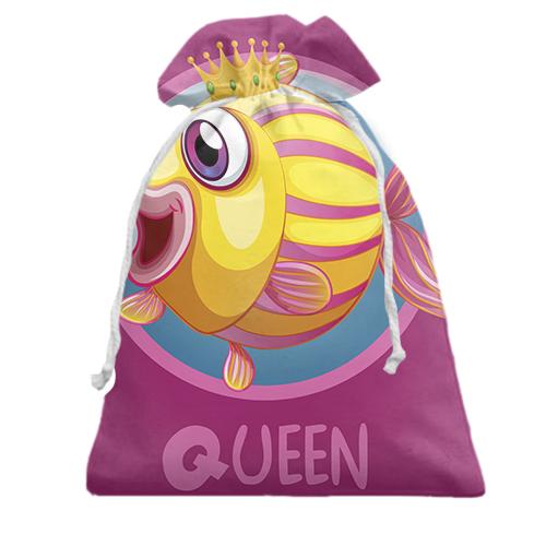Подарочный мешочек Queen fish