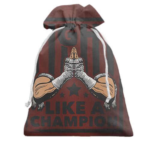 Подарочный мешочек Fight Champion