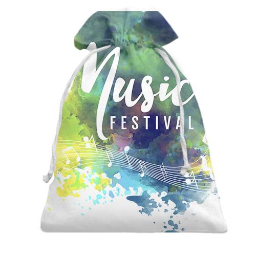 Подарочный мешочек Music Festival (2)