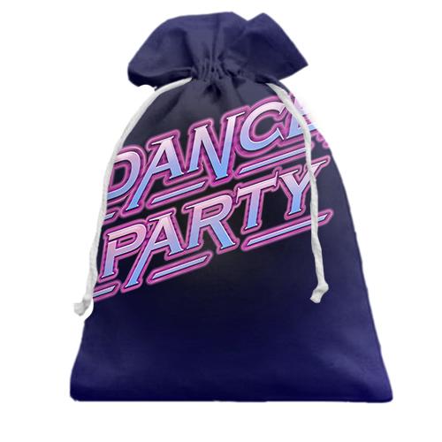 Подарочный мешочек Dance Party