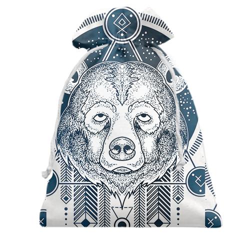 Подарочный мешочек Bear Head