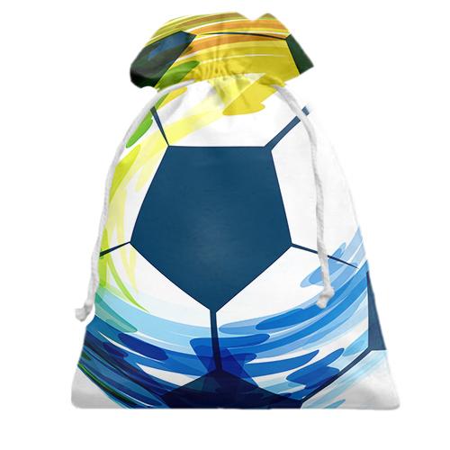 Подарочный мешочек Football Watercolor Art