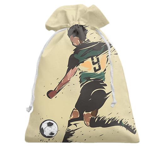 Подарунковий мішечок Football player Art