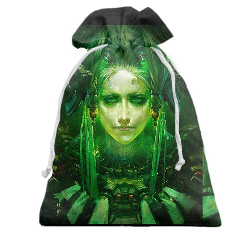 Подарочный мешочек Cyber Woman
