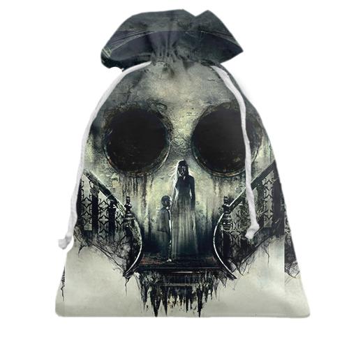 Подарочный мешочек Skull of mystic