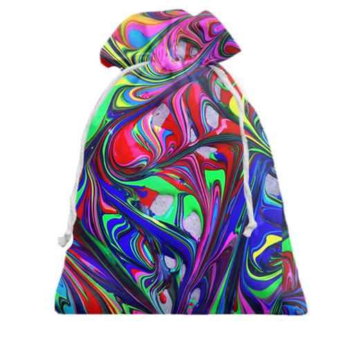 Подарочный мешочек Multicolor abstraction