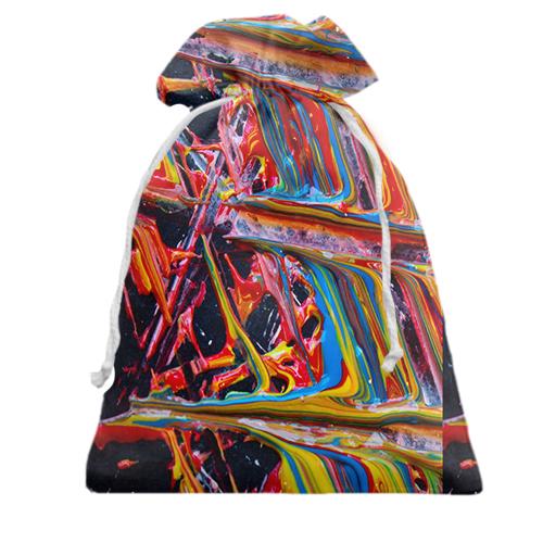 Подарочный мешочек Multicolor abstraction 3