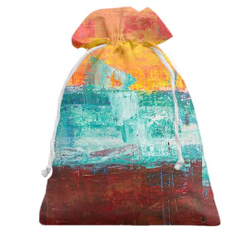 Подарочный мешочек Multicolor abstraction 6