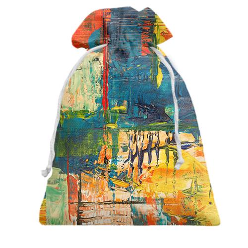 Подарочный мешочек Multicolor abstraction 7