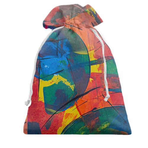 Подарочный мешочек Multicolor abstraction 9