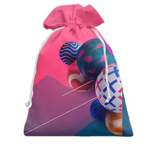 Подарочный мешочек Multicolor balls