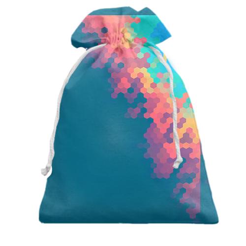 Подарочный мешочек Multicolor abstraction 15