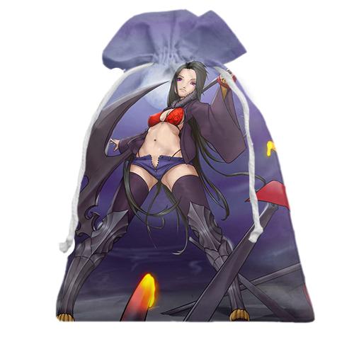 Подарунковий мішечок Anime Warrior Girl