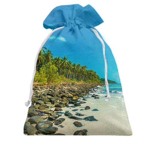 Подарочный мешочек Uninhabited island