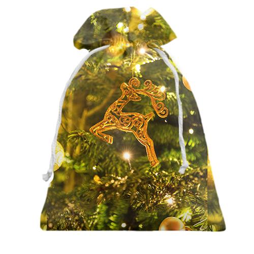 Подарочный мешочек Christmas tree