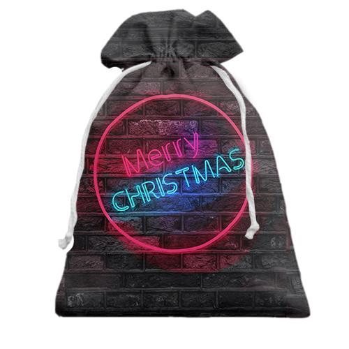 Подарочный мешочек Merry Christmas 3