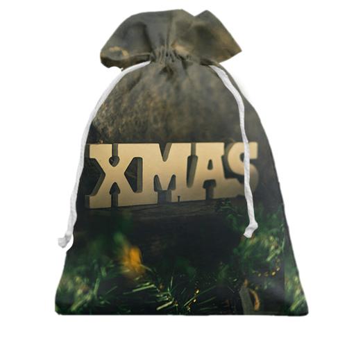 Подарочный мешочек XMAS