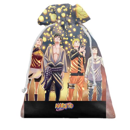Подарочный мешочек Naruto`s comand