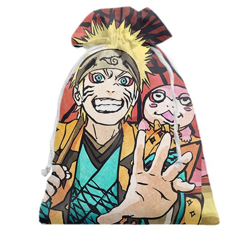 Подарочный мешочек Naruto on the beach