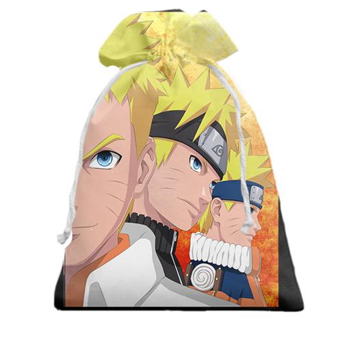 Подарочный мешочек Naruto and Sasuke 12