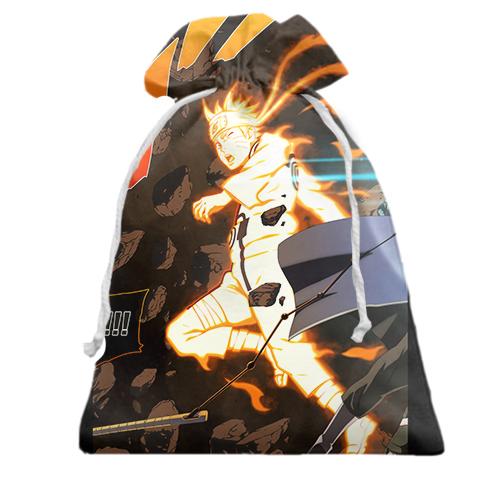Подарочный мешочек Naruto fighting 2