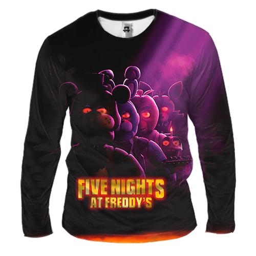 Мужской 3D лонгслив FNaF, movie poster
