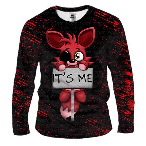 Чоловічий 3D лонгслів FNaF - it`s me