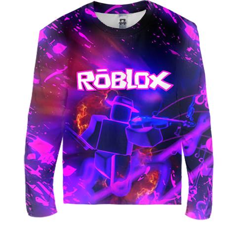 Дитячий 3D лонгслів Roblox (ультра)
