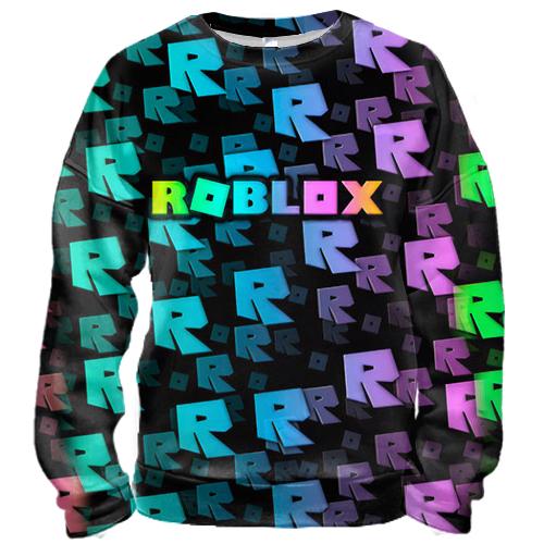3D світшот Roblox, rainbow pattern