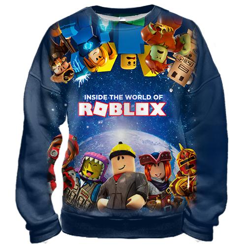 3D світшот Roblox - inside the world