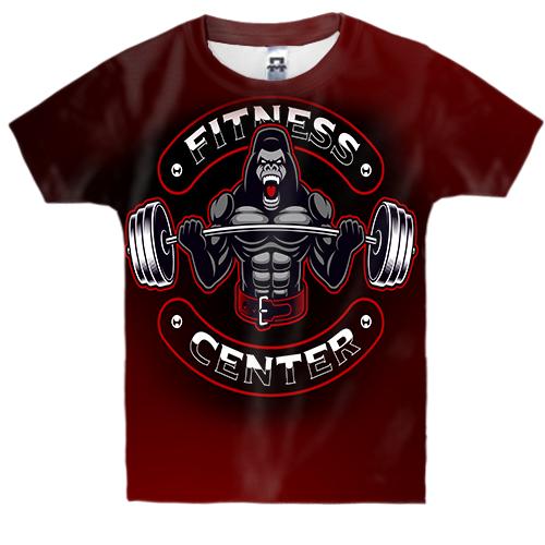 Детская 3D футболка Gorilla Fitness Center