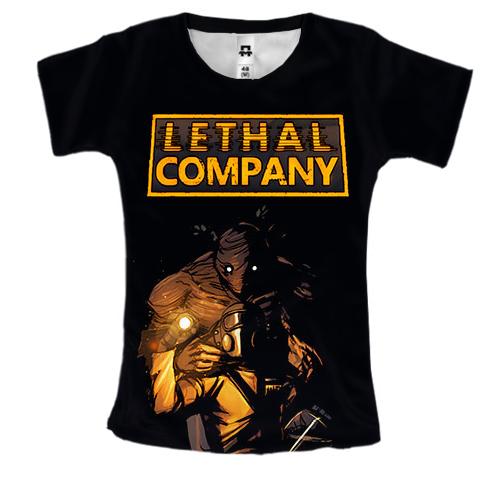 Жіноча 3D футболка Lethal Company