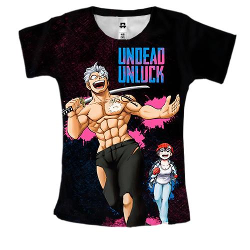 Жіноча 3D футболка Undead Unluck
