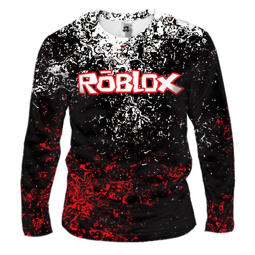 Чоловічий 3D лонгслів Roblox, game logo