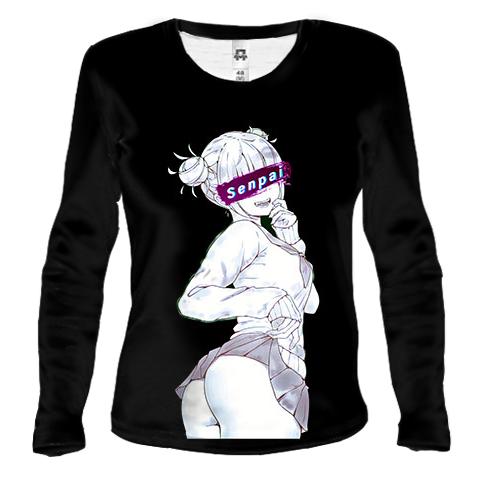 Женский 3D лонгслив Himiko Toga - Senpai (MHA)