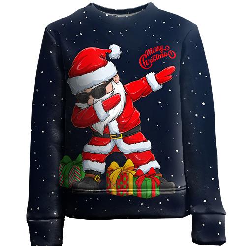 Детский 3D свитшот «SANTA DABBING»