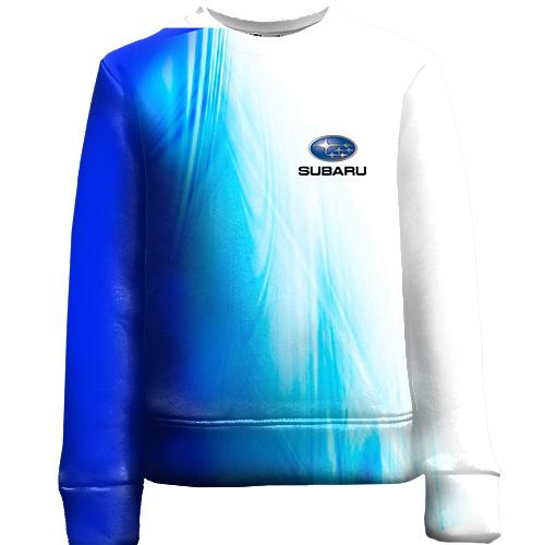 Детский 3D свитшот Subaru