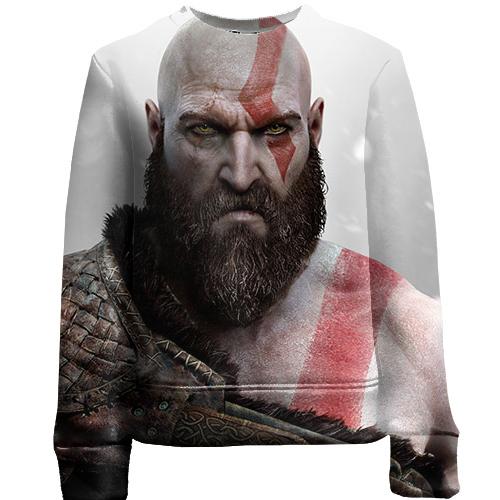 Детский 3D свитшот Kratos - God of War