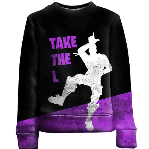 Дитячий 3D світшот Fortnite: Take The L
