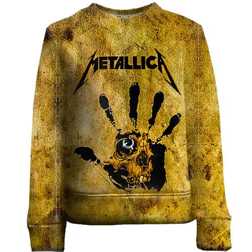 Дитячий 3D світшот Metallica (арт)